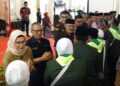 Bupati Indramayu Nina Agustina Lepas 374 Jamaah Calon Haji Kabupaten Indramayu