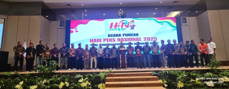 Deklarasi Riau Warnai Puncak Peringatan Hari Pers Nasional (HPN) 2025 di Pekanbaru Riau