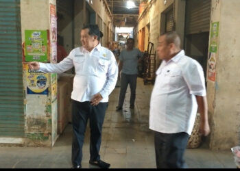 Aksi Bersih-bersih Pasar Jatibarang Dapat Apresiasi dari Plt Kepala Diskopdagin