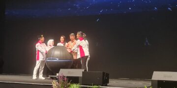 Hashim Djojohadikusumo Lantik Pengurus Srikandi Jaga Desa se-Indonesia, ABPEDNAS dan SMSI Kerja Sama Dukung Program Jaga Desa